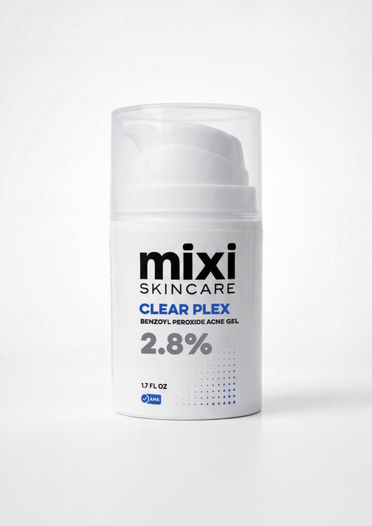 Mixi clear plex 2.8% benzoyl peroxide serum skincare